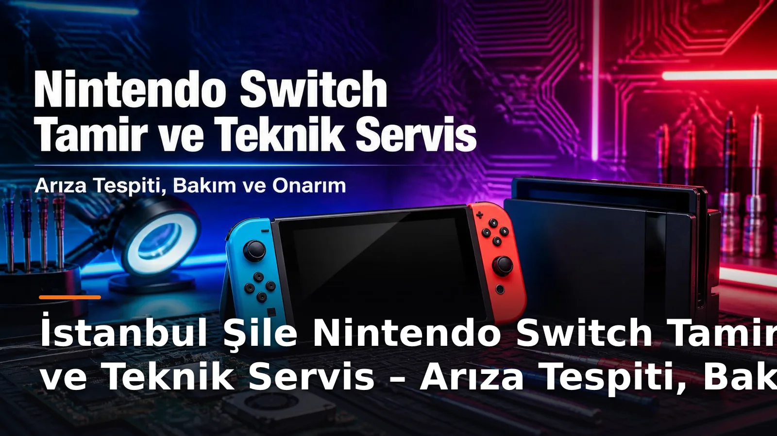 İstanbul Şile Nintendo Switch Tamir ve Teknik Servis – Arıza Tespiti, Bakım ve Onarım