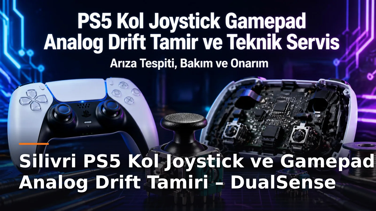 Silivri PS5 Kol Joystick ve Gamepad Analog Drift Tamiri – DualSense