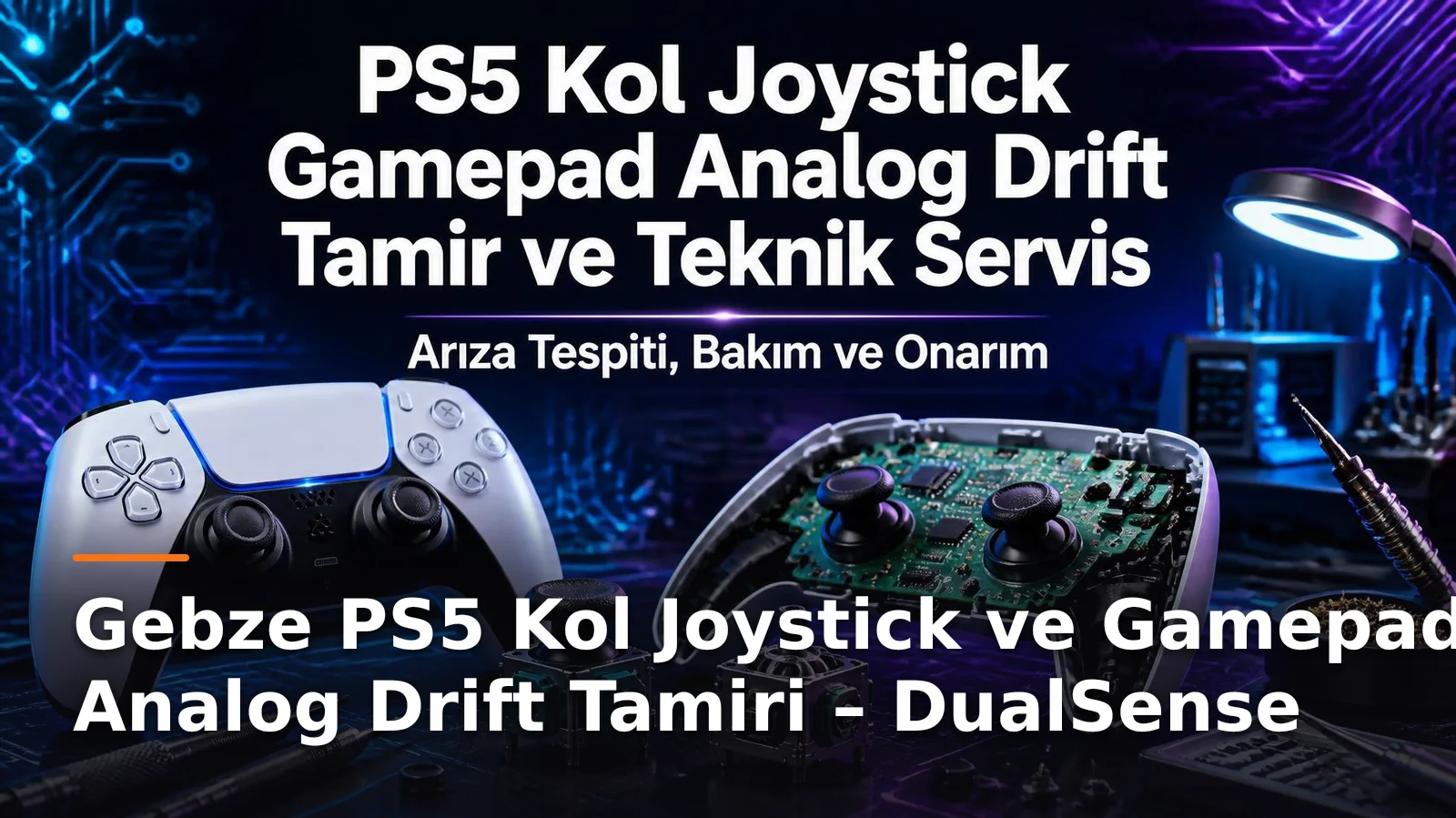 Kocaeli Gebze PS5 Kol Joystick ve Gamepad Analog Drift Sorunları İçin Uzman Destek