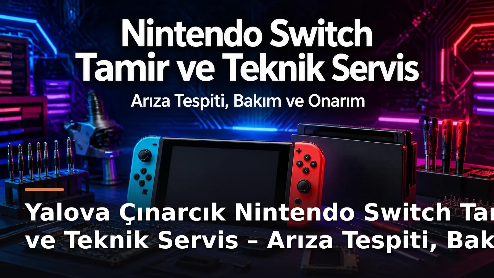 Yalova Çınarcık Nintendo Switch Tamir ve Teknik Servis – Arıza Tespiti, Bakım ve Onarım